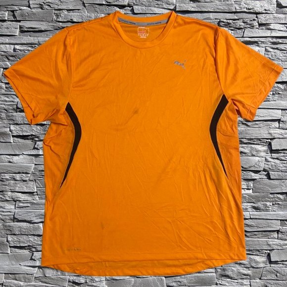 Puma Running Tee Orange Size XL - Picture 1 of 3